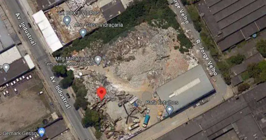 Terreno à venda na Avenida Industrial, Campestre, Santo André