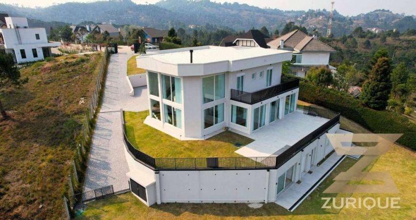 Casa com 5 dormitórios à venda, 420 m² por R$ 4.500.000,00 - Jardim Europa - Campos do Jordão/SP