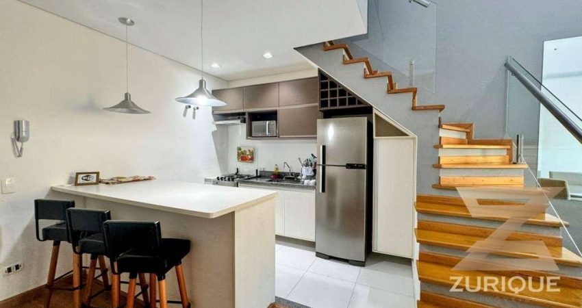 Apartamento com 2 dormitórios à venda, 87 m² por R$ 1.100.000,00 - Capivari - Campos do Jordão/SP