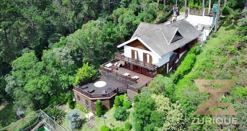 Casa com 4 dormitórios à venda, 400 m² por R$ 3.000.000,00 - Parque Imbiry - Campos do Jordão/SP