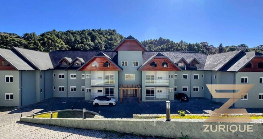 Apartamento com 3 dormitórios à venda, 102 m² por R$ 800.000,00 - Jaguaribe - Campos do Jordão/SP