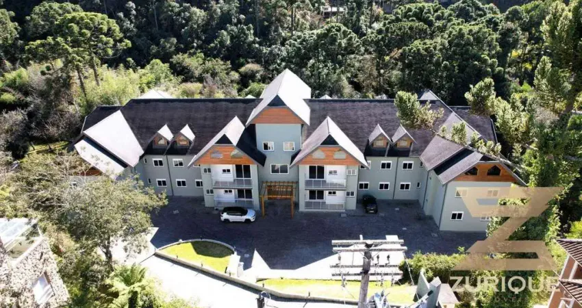 Apartamento com 3 dormitórios à venda, 108 m² por R$ 900.000,00 - Jaguaribe - Campos do Jordão/SP