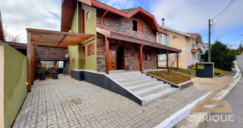 Casa com 4 dormitórios à venda, 155 m² por R$ 1.370.000 - Altos Do Capivari - Campos do Jordão/SP