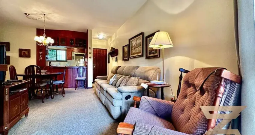 Apartamento com 2 dormitórios à venda, 71 m² por r$ 850.000 - jardim do embaixador - campos do jordão/sp