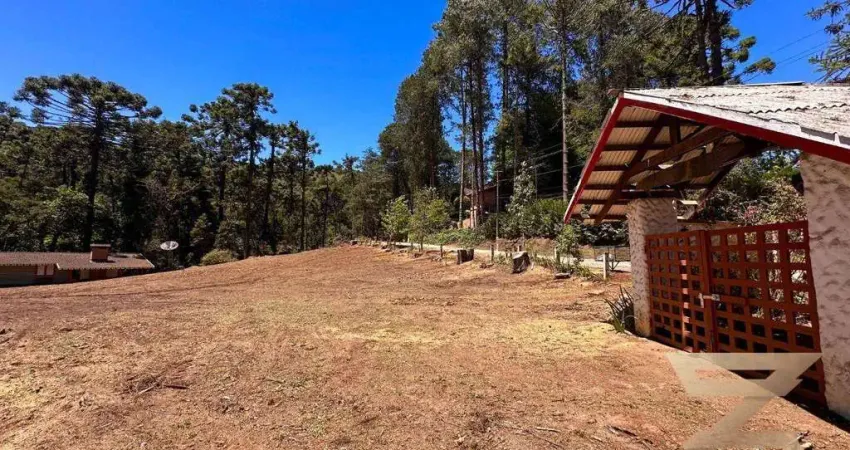 Terreno à venda, 1180 m² por r$ 750.000,00 - descansópolis - campos do jordão/sp