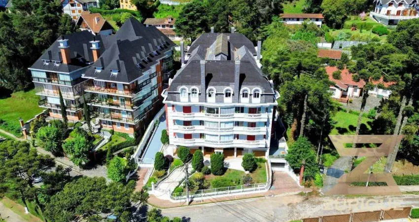 Apartamento com 4 dormitórios à venda, 220 m² por r$ 2.300.000 - vila capivari - campos do jordão/sp