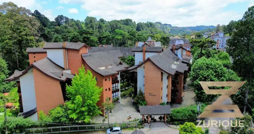 Apartamento com 3 dormitórios à venda, 122 m² por r$ 1.300.000,00 - capivari - campos do jordão/sp