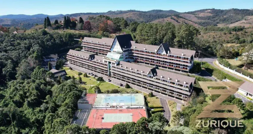 Apartamento com 3 dormitórios à venda, 100 m² por r$ 1.000.000 - alto do capivari - campos do jordão/sp