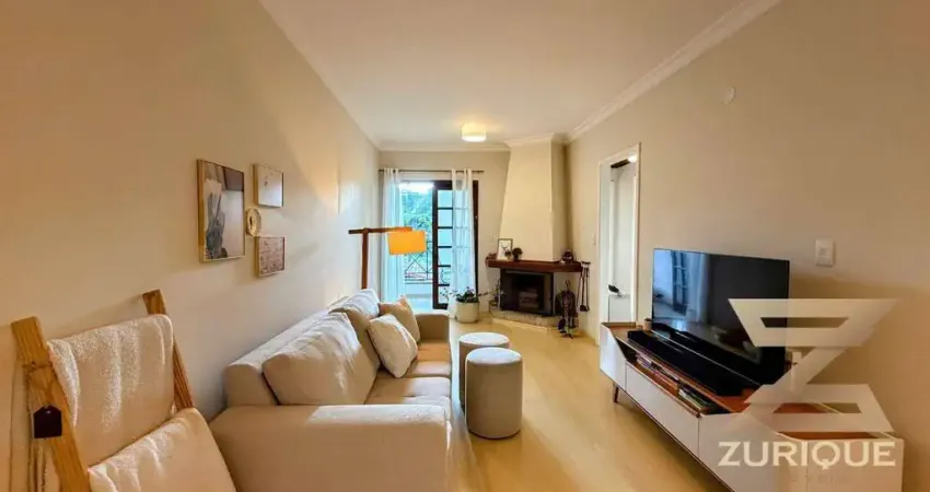 Apartamento com 3 dormitórios à venda, 81 m² por r$ 900.000,00 - capivari - campos do jordão/sp