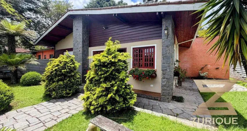 Casa com 3 dormitórios à venda, 242 m² por r$ 1.300.000,00 - capivari - campos do jordão/sp