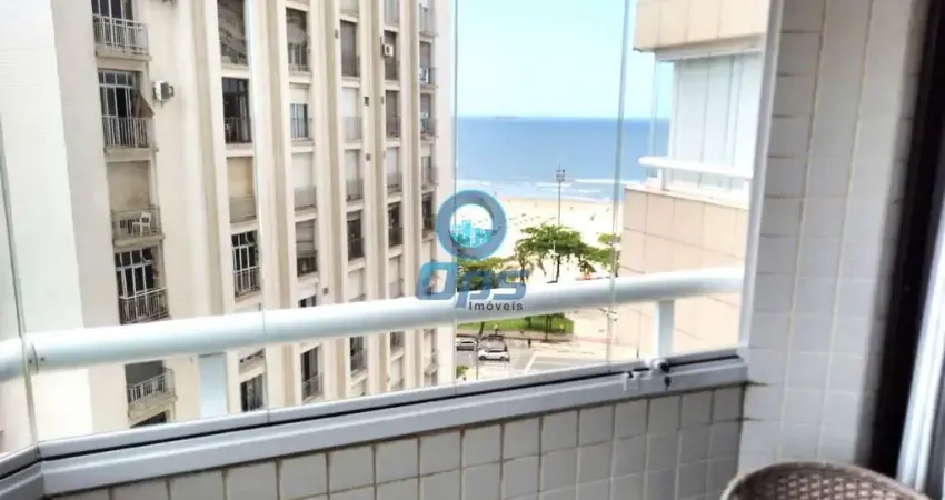 Flat 2 dorm Boqueirão Santos  R$ 650 mil Cod: 5536