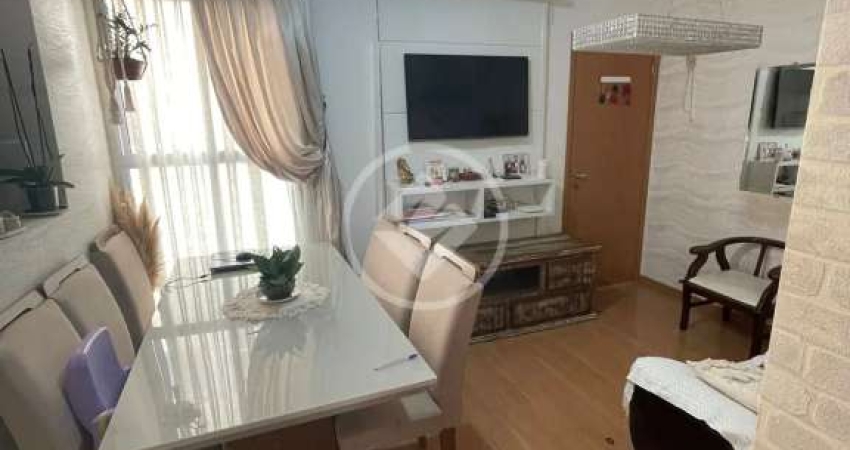 Apartamento com 2 dormitórios, semi-mobiliado de 44m2 em forquilhas codigo: 67642