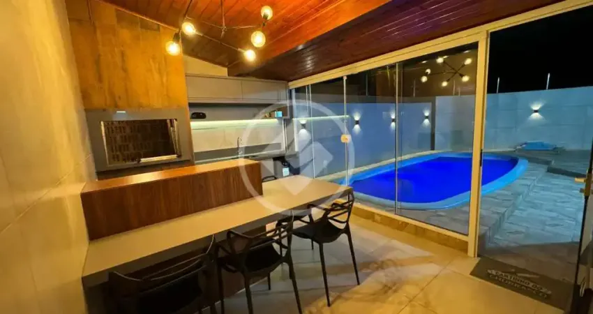 CASA COM PISCINA À VENDA EM FORQUILHAS- 2 DORM codigo: 82908