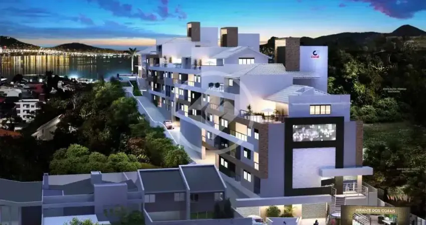 Apartamento com vista Mar, 02 Dormitórios sendo 1 Suíte no Mirante dos Corais, Coqueiros, SC codigo: 123886