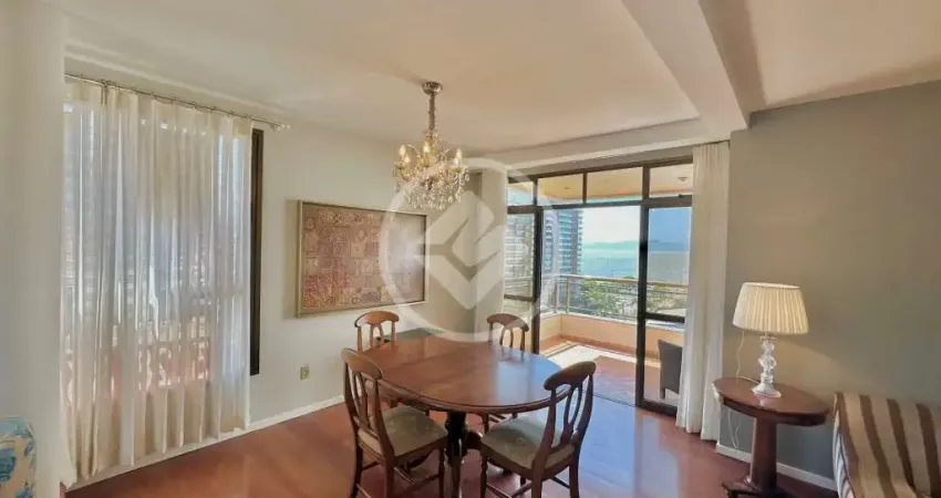 Apartamento 3 dormitórios (1 suíte) 2 vagas mobiliado e vista mar - agronômica codigo: 157338