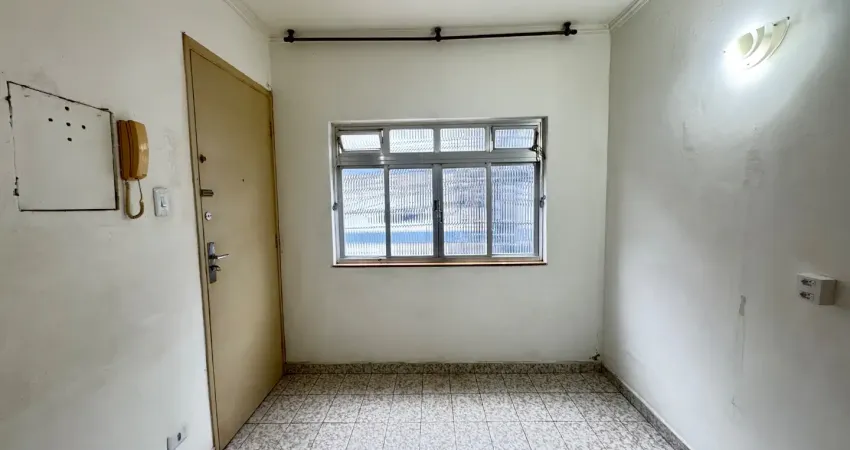 Apartamento 1 dormitório, no bairro da aparecida, santos/sp.
