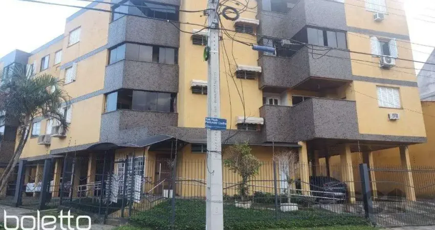 Boletto Imóveis vende apartamento semi- mobiliado,1 dormitório com ar split, coz