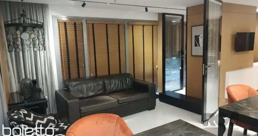 Sala Garden mobiliada e equipada, com terraço privativo (140,65m²), 2 banheiros,