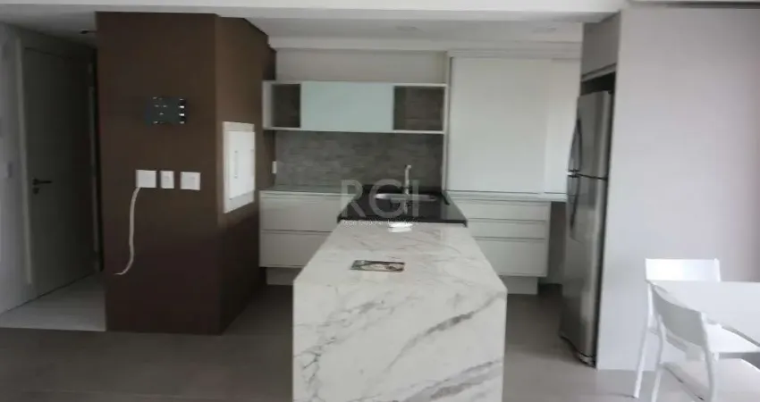 Boletto Imóveis aluga lindo apartamento mobiliado e equipado de 2 dormitórios no