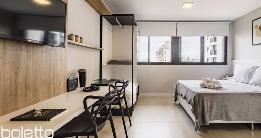 Boletto Imóveis Aluga Studio completamente mobiliado e equipado, localizado no G