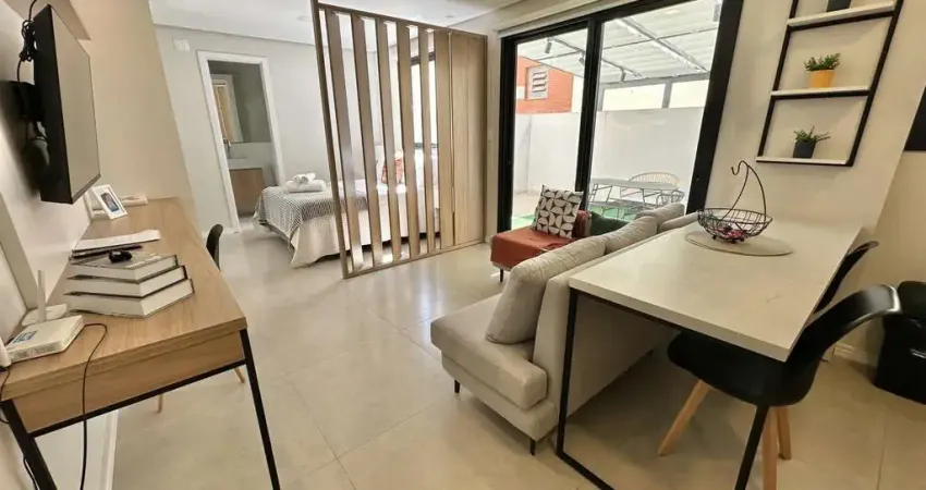 Excelente apartamento de 1 dormitório para alugar mobiliado, no the park joão pe