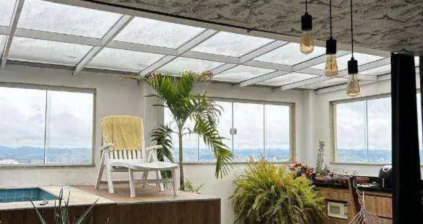 Cobertura com 3 dormitórios, 182 m² - venda por r$ 1.700.000 ou aluguel por r$ 8.900/mês - vila ema - são josé dos campos/sp