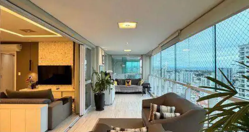 Apartamento com 4 dormitórios à venda, 184 m² por r$ 2.790.000 - jardim aquarius - são josé dos campos/sp