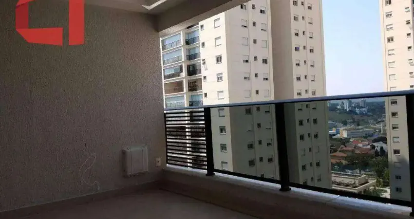Apartamento com 1 dormitório para alugar, 40 m² por r$ 4.110,00/mês - jardim aquarius - são josé dos campos/sp