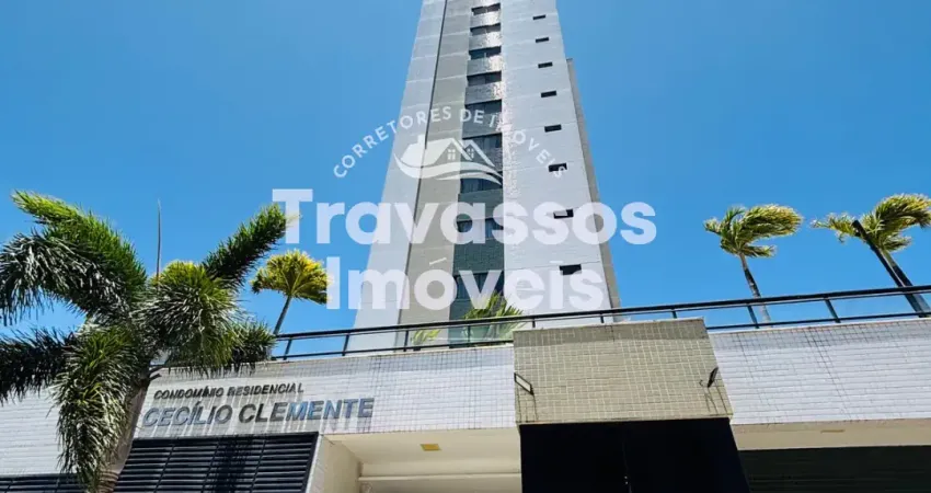 Apartamento à venda /lagoa nova/ no condomínio residencial cecílio clemente – 147m² | 3 suítes + dependência