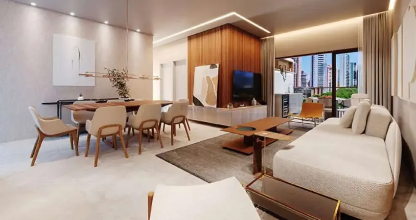 APARTAMENTO AMPLO DE 4 QUARTOS COM VISTA PARA O RIO CAPIBARIBE