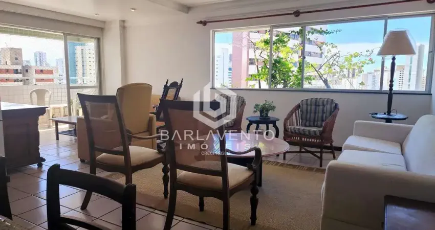 Boa Viagem, Mobiliado,  136m² | 03 Quartos, 01 Suíte, 02 Vgas Garagem, quarto de Serviços | para lo