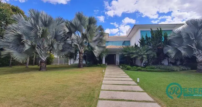 Casa com 5 dormitórios, 544 m² - venda por r$ 6.500.000,00 ou aluguel por r$ 31.050,00/mês - condomínio condados da lagoa - lagoa santa/mg