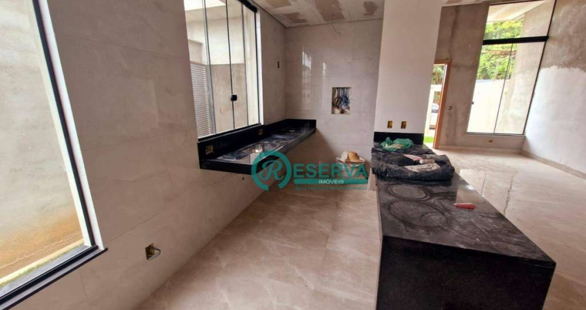 Casa à venda, 124 m² por R$ 830.000,00 - Promissão I - Lagoa Santa/MG