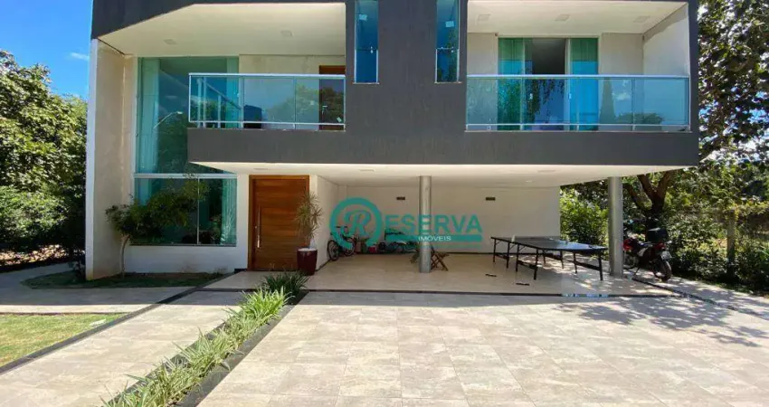 Casa com 4 dormitórios, 392 m² - venda por R$ 2.650.000,00 ou aluguel por R$ 15.550,00/mês - Condomínio Veredas da Lagoa - Lagoa Santa/MG