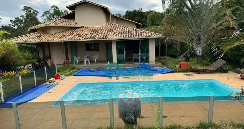 Casa em Jaboticatubas, com 3 dormitórios à venda, 320 m² por R$ 1.300.000 - Condomínio Vale Do Luar - Jaboticatubas/MG