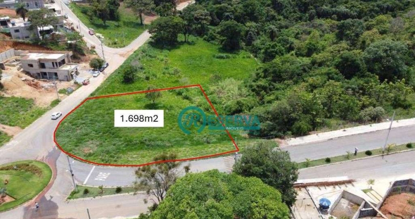 Terreno à venda, 1698 m² por R$ 660.000,00 - Condomínio Gran Royalle - Lagoa Santa/MG
