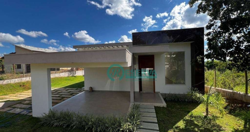 Casa em Jaboticatubas com 4 dormitórios à venda, 280 m² por R$ 1.290.000 - Condomínio Vale Do Luar - Jaboticatubas/MG