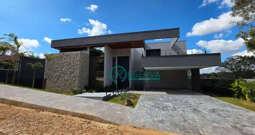 Casa com 4 dormitórios à venda, 523 m² por r$ 6.490.000,00 - condados da lagoa - lagoa santa/mg