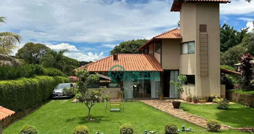 Casa, 400 m² - venda por r$ 1.900.000,00 ou aluguel por r$ 9.676,56/mês - condomínio condados da lagoa - lagoa santa/mg