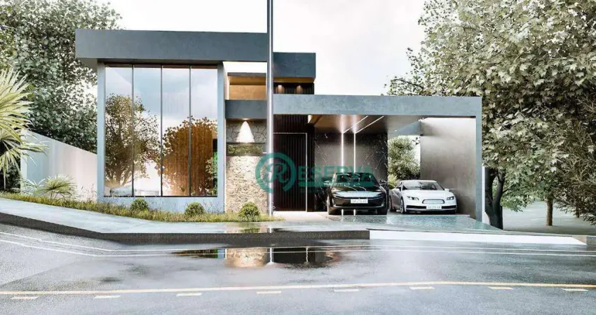 Casa com 3 dormitórios à venda, 165 m² por r$ 1.590.000 - condomínio mariposas - lagoa santa/mg