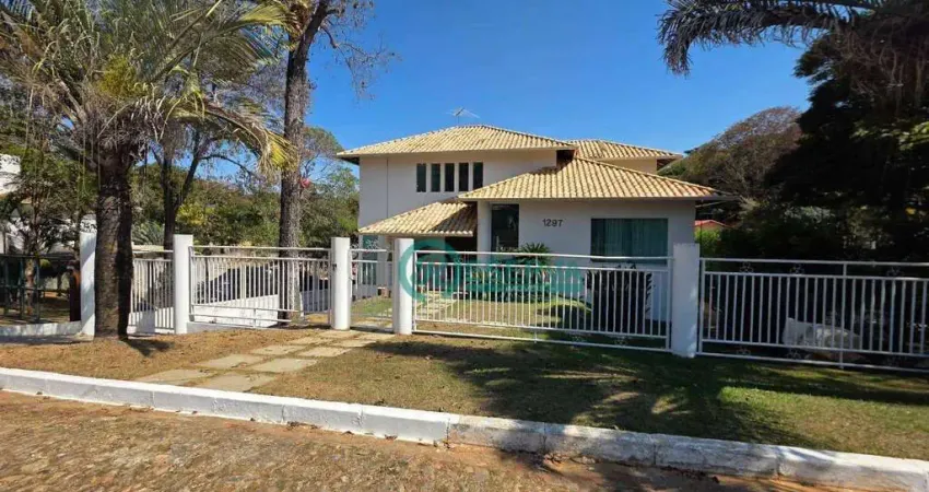 Casa com 4 dormitórios à venda, 376 m² por r$ 2.599.000,00 - condomínio condados da lagoa - lagoa santa/mg