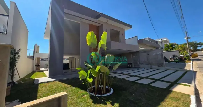 Casa com 3 dormitórios à venda, 220 m² por r$ 1.850.000,00 - condomínio golden class - lagoa santa/mg