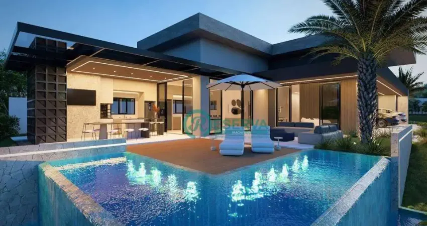 Casa com 4 dormitórios à venda, 295 m² por r$ 4.500.000,00 - condomínio victória golf residence - lagoa santa/mg