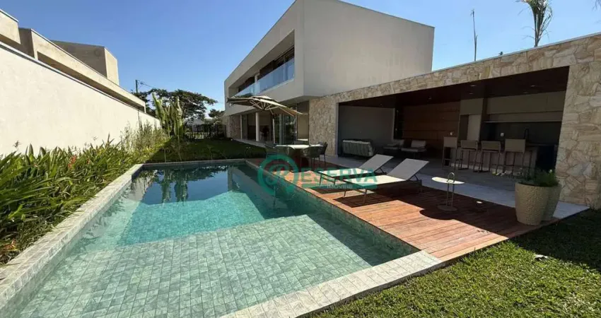 Casa com 4 dormitórios à venda, 450 m² por r$ 5.500.000 - condomínio victória golf residence - lagoa santa/mg
