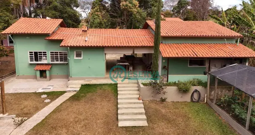 Sítio com 4 dormitórios à venda, 1500 m² por r$ 620.000,00 - vila almeida - jaboticatubas/mg