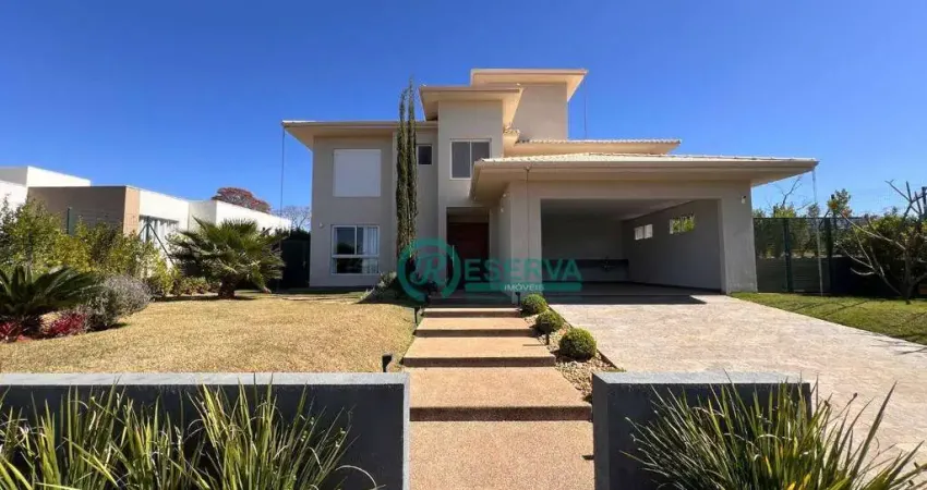 Casa com 4 dormitórios à venda, 304 m² por r$ 1.890.000 - condomínio real garden - lagoa santa/mg