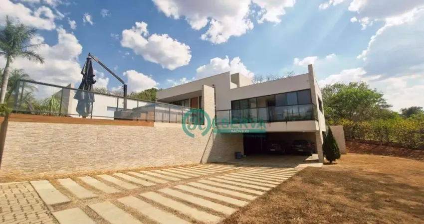 Casa com 3 dormitórios à venda, 548 m² por r$ 3.300.000,00 - condomínio quintas da lagoa - lagoa santa/mg