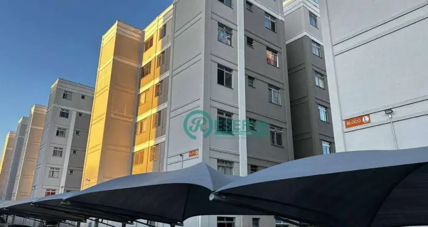 Apartamento com 2 dormitórios à venda, 47 m² por r$ 200.000,00 - palmital - lagoa santa/mg