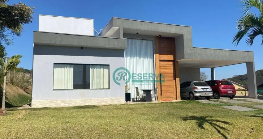 Casa com 4 dormitórios à venda, 270 m² por r$ 1.900.000,00 - condomínio champagne - lagoa santa/mg