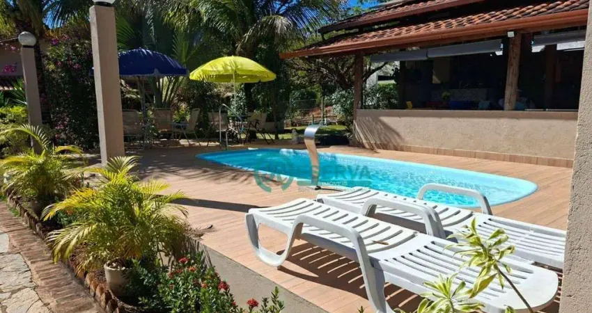 Casa com 5 dormitórios à venda, 380 m² por r$ 998.000,00 - condomínio recanto das palmeiras - lagoa santa/mg